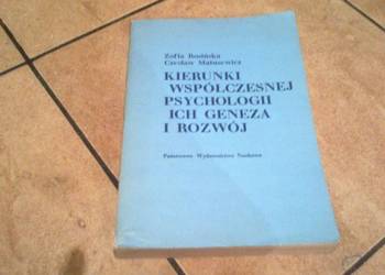 Kierunki współczesnej psychologi ich geneza i rozwój-Rosińsk