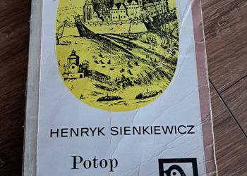 książka z 1969r "potop" Henryk Sienkiewicz stan db
