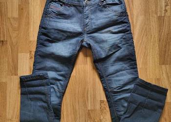 Adrenaline jeansy motocyklowe męskie W34 kevlar