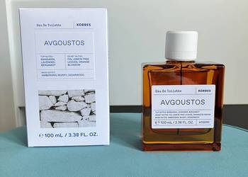 Nowa perfuma woda toaletowa Korres Avgoustos 100ml unisex
