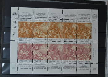 Znaczki. Papież Jan Paweł II Wenezuela VII ** Ks Chr 197