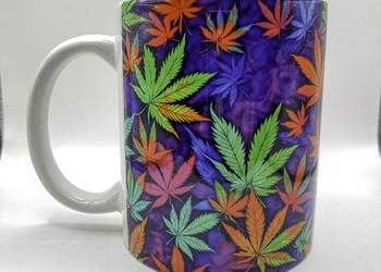 Kubek 330ML Marihuana Weed Zioło Liść Konopi