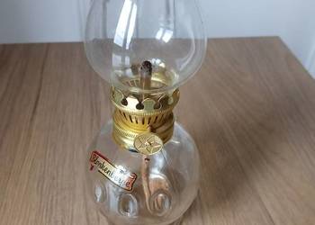 Lampa naftowa szklana