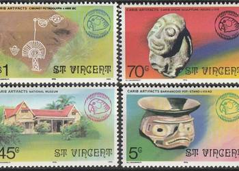 SAINT VINCENT - CARIB ARTIFACTS - 1976 -  - CZYSTE **