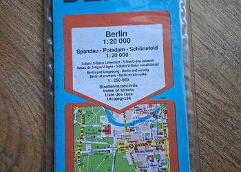 Berlin 1:20 000 Spandau,Potssdam Schonefeld