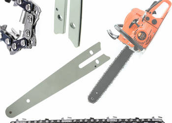 Prowadnica 16" z 2x Łańcuchem Rosfix | Stal, 45cm, 1,3mm