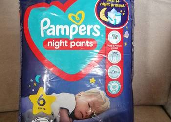 Pampers Night Pants rozmiar 6 pieluchomajtki 19szt