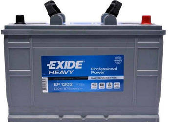 Akumulator 120Ah 870A Exide Power Pro EF1202