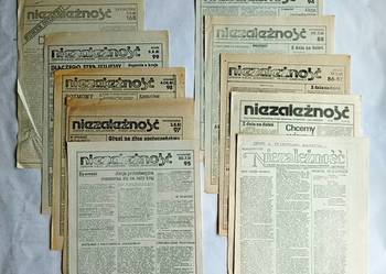Niezależność -Informator NSZZ Solidarność –reg. Mazowsze.1980 1981 -10egzz
