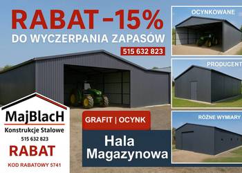 Garaż Blaszany | Montaż | Producent | Magazyn |Hala  – Maj-Blach