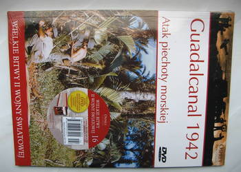 Osprey: Guadalcanal 1942, książka + DVD/Nowe!