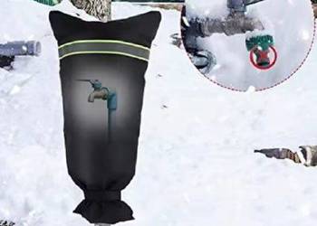 Ocieplenie na rurę i zawór czerpalny