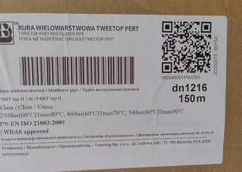 Rura wielowarstwowa TWEETOP PERT 12x1.6