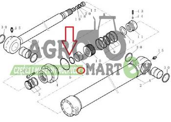 72111728, 6905250 USZCZELKA CNH 72111728, 6905250 USZCZELKA CNH