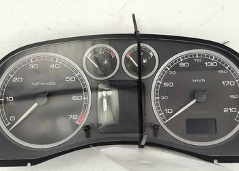 LICZNIK ZEGAR PEUGEOT 307 9645768480E