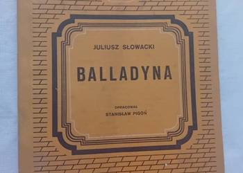 Juliusz Słowacki. Balladyna. Wyd. M.Kot - Kraków, 1948 r. Wydanie II.