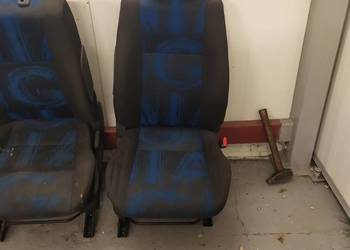 Opel Agila B fotel prawy pasażera tapicerka materiał poszycie