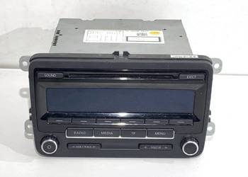 RADIO VW GOLF VI 1K0035186AN 09-14 ODTWARZACZ MULTIMEDIA, STEREO