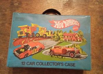 Hot wheels collectors case 1980