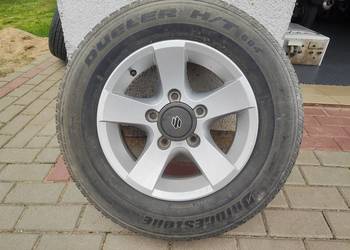 Alufelga 4x4 15' 205/70 R 15 z opona Bridgestone Dueler H/T 1 szt-