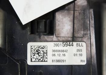 LAMPA PRAWA TYŁ OPEL ASTRA K 39015944 LAMPA PRAWA TYŁ OPEL ASTRA K 39015944