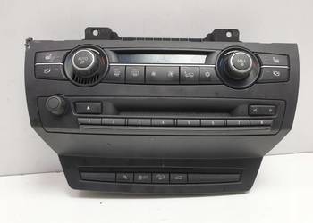 PANEL KLIMATYZACJI BMW X5 E70 KONSOLA ŚRODKOWA Panel klimatyzacji