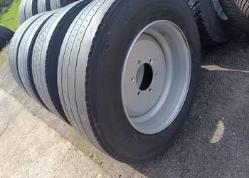 Koła bezdętkowe do przyczepy rolniczej 22,5 cala 295/60R22.5, 270/70R22.5
