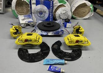 Audi A6 S6 C5 Lift SWAP Zaciski Przód Tył Big Brake Kit 345mm 280mm 2.7 V6