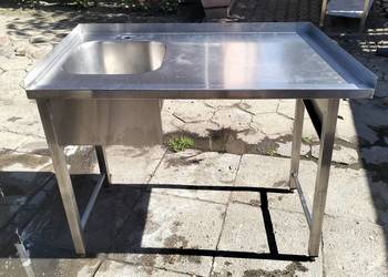Zlew gastronomiczny 1-komorowy 120x67x90