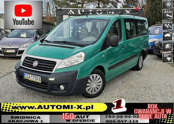 Fiat Scudo LONG!! 2,0HDI 120KM drzwi rozsuw ,Panorama,!9Os GWARANCJA/ZAMIA…