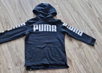 bluza Puma r 140 10lat czarna z kapturem