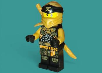 Lego Ninjago Cole Golden Ninja NJO758
