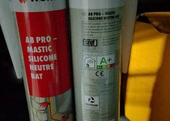 Silikony uszczelniające WURTHA Białe CENA ZA SZTUKĘ