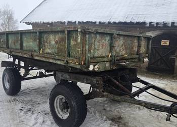 Przyczepa wywrotka d47, możliwość transportu