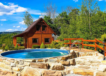 Dom w Karkonoszach z podgrzewanym basenem i jacuzzi - Noclegi w górach