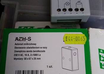 Automat zmierzchowy z sondą AZH-S 16A 230V F&F