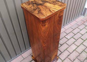 Słupek Kolumna ART-DECO Unikatowa Stara Antyk Orzech Po Renowacji.