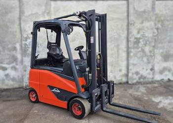 Linde E18 • wolny skok • bateria 2022r • wózek widłowy elektryczny