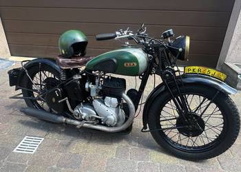 BSA M20 1945 | Zabytek | Biała karta | dodatki