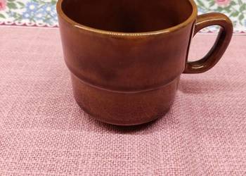 Filiżanka porcelit brązowa Tułowice