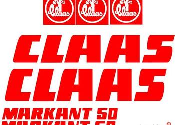 naklejki claas markant 50