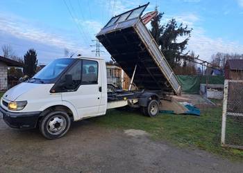 Usługi autem dostawczym wywrotka kiper skrzyniowy