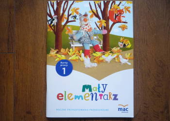 Mały elementarz Karty Pracy cz. 1 MAC 6-latki Zerówka