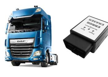 KASOWNIK BŁĘDÓW DAF XF106 RESETER OGRANICZENIA MOCY OD 2014 do TERAZ
