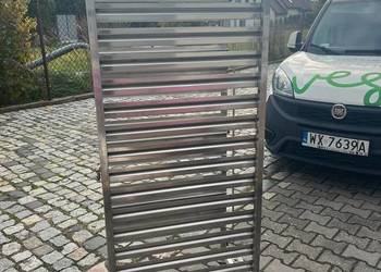 Wózek transportowy ze stali nierdzewnej