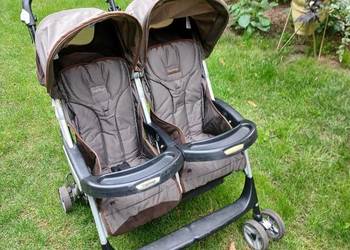 wózek spacerowy dla bliźniaków, firmy Peg Perego