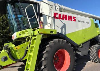 Kombajn zbożowy Claas Lexion 560 heder V750