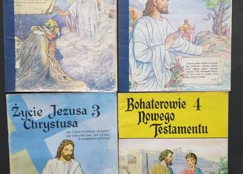 Życie Jezusa Chrystusa - 4 komiksy religijne