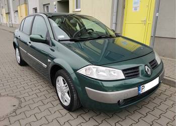 Renault Megane 04r 1,6 113KM, sprawna klima, ISOFIX, OC i przegląd na rok