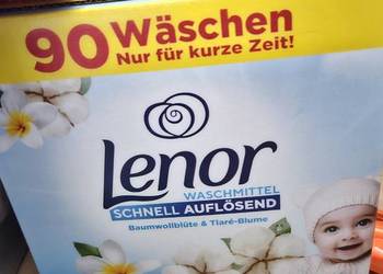 Proszek lenor z Niemiec